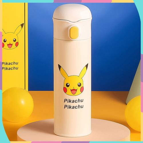 Pokemon stainless thermos water bottle Pikachu Eevee 480ml