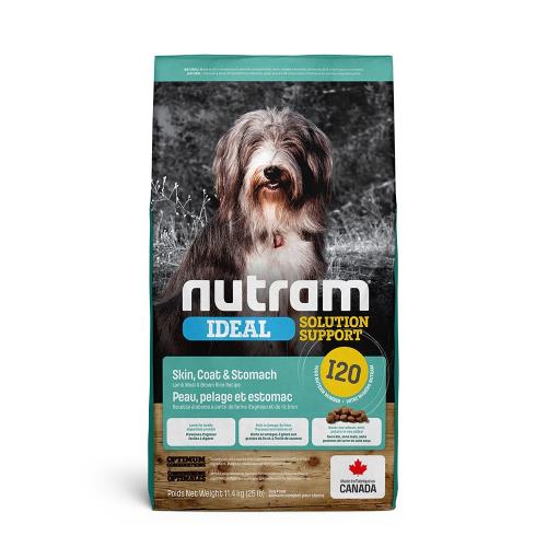 NUTRAM 紐頓 專業理想系列I20 三效強化成犬羊肉+糙米-11.4kg X 1包