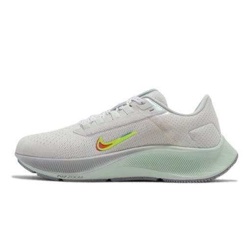 NIKE Zoom Pegasus 38 PRM 女慢跑鞋 氣墊避震 路跑健身 運動 白彩 KAORACER DH6507111