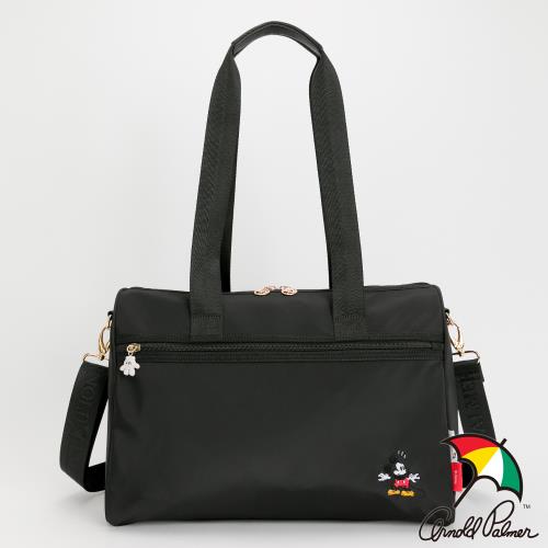 米奇聯名 - Arnold Palmer - 旅行袋附長背帶 Hip系列 - 黑色