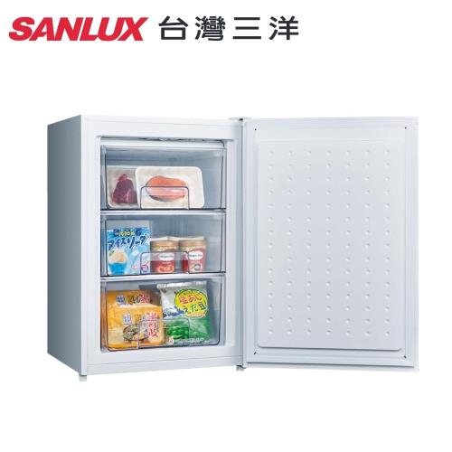 SANLUX台灣三洋90公升直立式冷凍櫃-SCR-90A-庫(G)