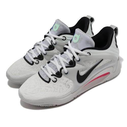 Nike 籃球鞋 KD15 EP 白 灰 杜蘭特 男鞋 KD 氣墊 首發配色 XDR 耐磨 DM1054-100 [ACS 跨運動]