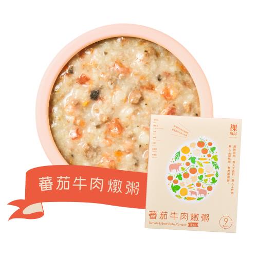 【裸廚房】蕃茄牛肉常溫大寶寶粥五入裝｜160g x 5 入裝