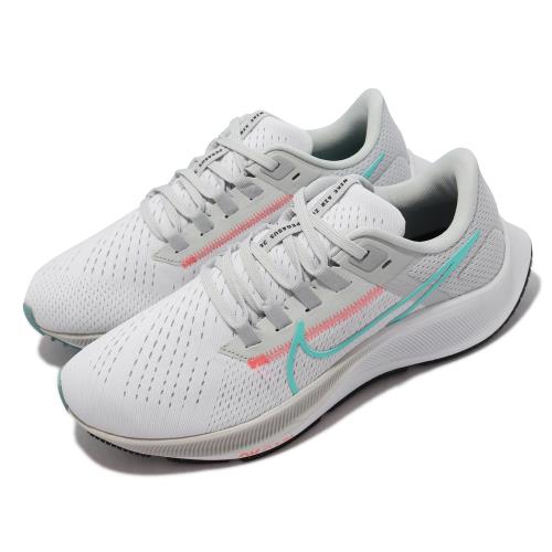 Nike 慢跑鞋 Air Zoom Pegasus 38 白 藍 女鞋 小飛馬 運動鞋 CW7358-105 [ACS 跨運動]