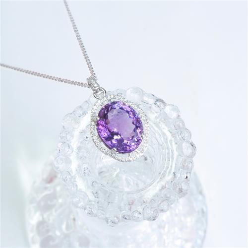 磨樣Mode yang】玄紫星夜| 紫水晶項鍊/ 水晶/ 天然石墜子|紫水晶|Her