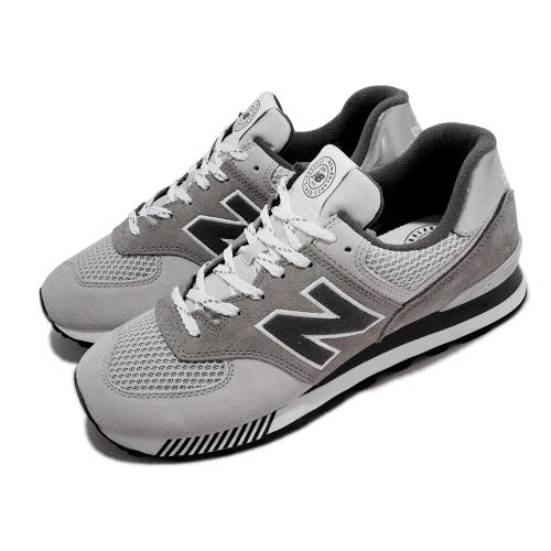 New Balance 休閒鞋  574 男鞋 女鞋 灰 黑 麂皮 復古 經典 NB 紐巴倫 ML574VR2D