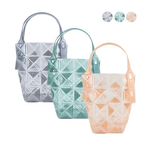 ISSEY MIYAKE 三宅一生 BAOBAO DAZZLE 4x4透明手提袋-任選