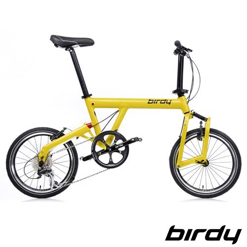 Birdy New Classic 8速鋁合金經典圓管摺疊單車（圓管鳥）-閃耀黃