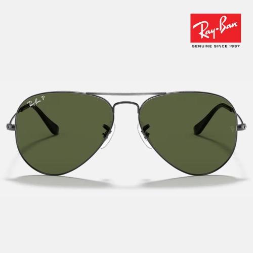 RayBan 雷朋】飛行員偏光太陽眼鏡(RB3025-004/58 58mm 62mm 偏光鏡片