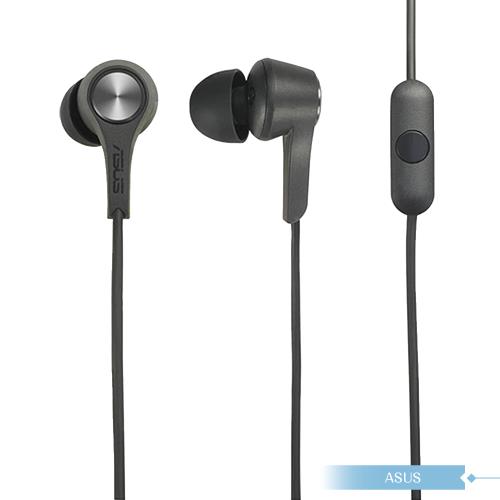 Asus華碩 原廠 ZenEar 高品質入耳式線控耳機3.5mm - 黑 (密封裝)
