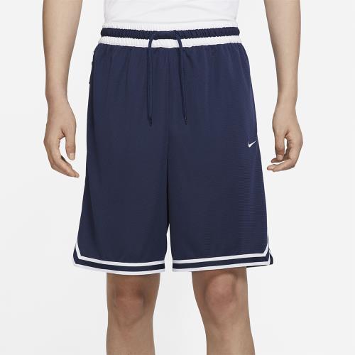Nike 男裝 短褲 球褲 拉鍊口袋 DRI-FIT 刺繡 藍 DH7161-410