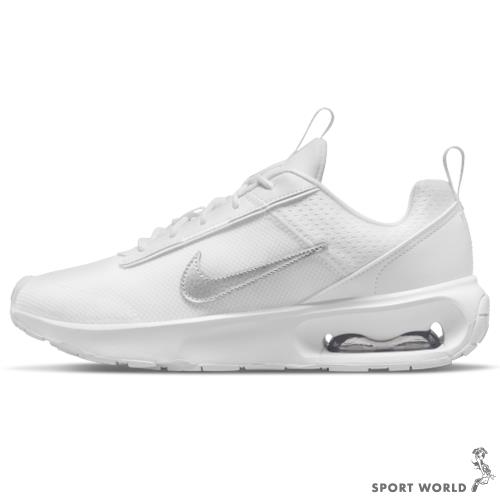 NIKE AIR MAX INTRLK LITE 女鞋慢跑氣墊緩震白銀【運動世界】DV5695