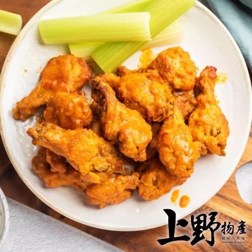 【上野物產】18包 黃金酥炸小棒腿 (500g±10%/約6-7隻/包)