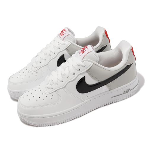 Nike Wmns Air Force 1 07 ESS SNKR 白 黑 灰 女鞋 男鞋 AF1 漆皮 DQ7570-001