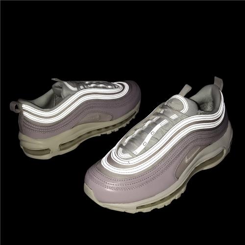 Nike 休閒鞋Wmns Air Max 97 女鞋粉紅櫻花粉白子彈鞋氣墊復古DX0137