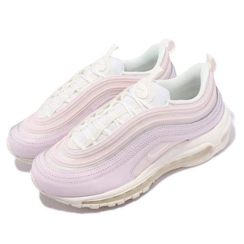 Nike 休閒鞋 Wmns Air Max 97 女鞋 粉紅 櫻花粉 白 子彈鞋 氣墊 復古 DX0137-600