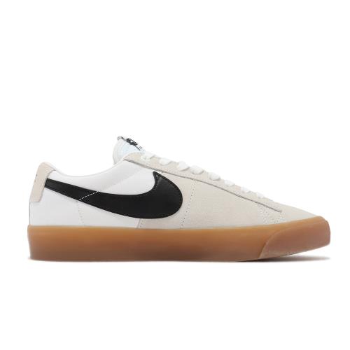 Nike 休閒鞋SB Zoom Blazer Low Pro GT 男鞋杏灰黑勾膠底基本款DC7695