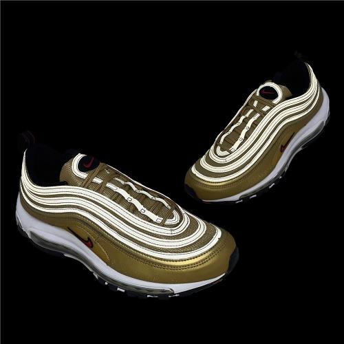 Nike 休閒鞋Air Max 97 OG 男鞋女鞋金彈Golden Bullet 氣墊復古DM0028