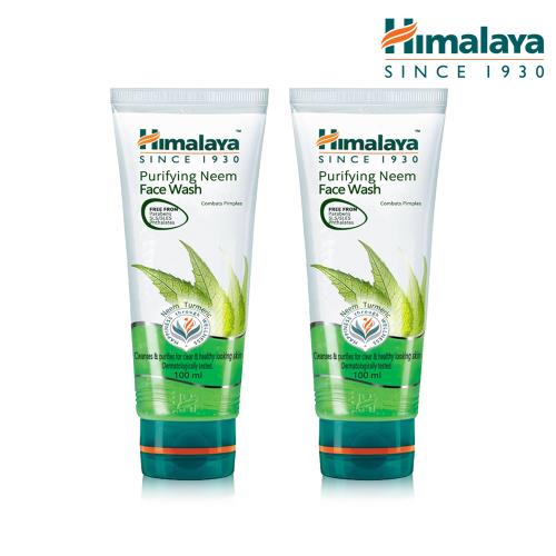 【Himalaya 喜馬拉雅】苦楝淨化潔面膠100ml*2入