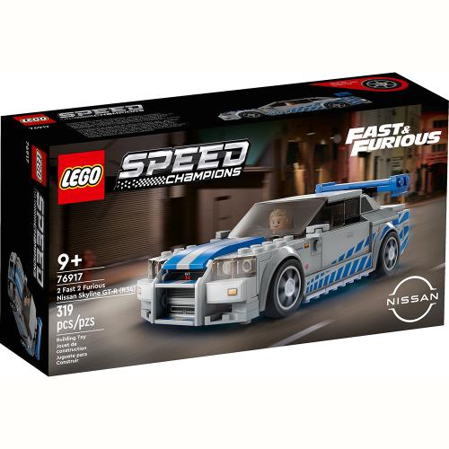 LEGO樂高積木 76917 202301 極速賽車系列 - 玩命關頭2 Nissan Skyline GT-R (R34)