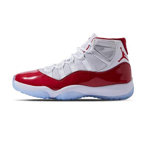 Nike Air Jordan 11 Retro 男白紅AJ11 透氣休閒運動籃球鞋CT8012-116