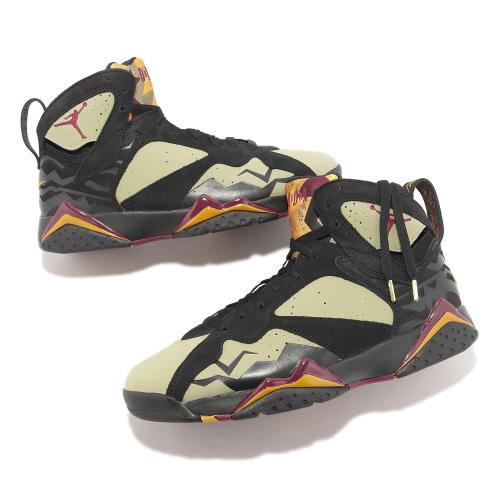 Nike 休閒鞋 Air Jordan 7 Retro SE 男鞋 黑 橄欖綠 金 喬丹 7代 DN9782-001