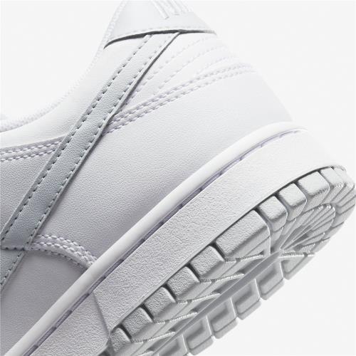 Nike 休閒鞋 Dunk Low Retro 男鞋 白 灰 經典款 White Pure Platinum DV0831-101