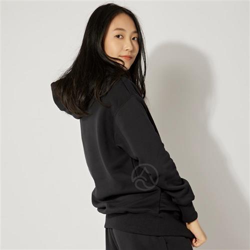 Nike As W Nsw Phnx Flc Os Po Hoodie 女款 黑色 口袋 帽T 長袖 DQ5861-010