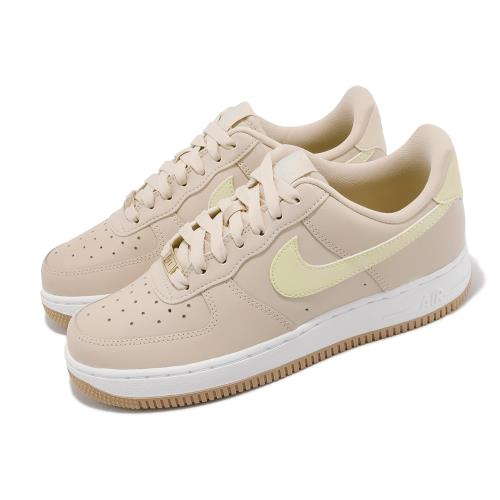 Nike 休閒鞋Wmns Air Force 1 07 女鞋米奶茶皮革AF1 DD8959-111|休閒