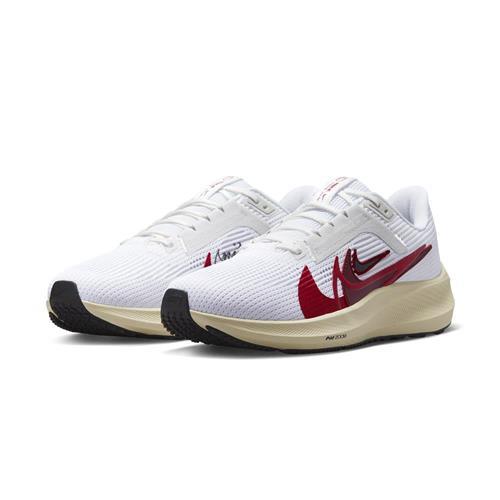 Nike Air Zoom Pegasus 40 Prm 女紅白小飛馬運動休閒慢跑鞋FB7703-100