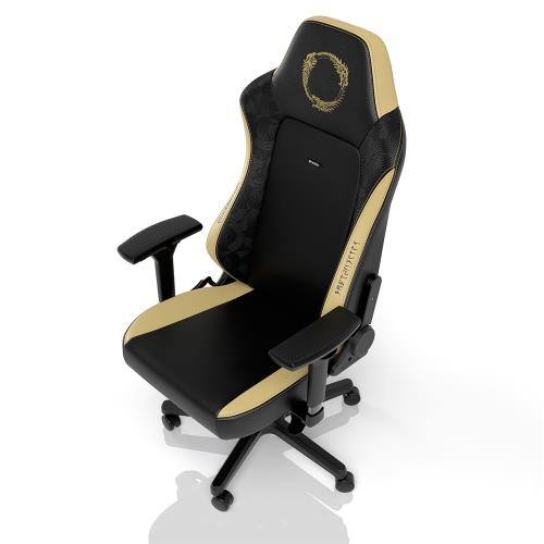 noblechairs】 皇家電競賽車椅TSEO 上古卷軸ONLINE 聯名款|皮面有扶手