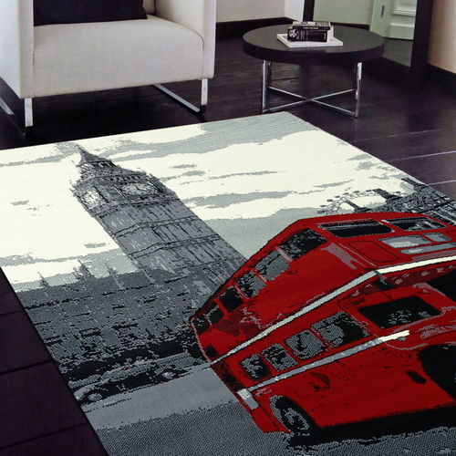 【Ambience】比利時City 現代地毯-巴士160x225cm