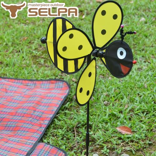 【韓國SELPA】繽紛飾品-蜜蜂風車