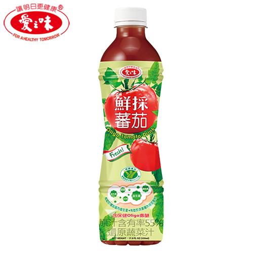 愛之味 鮮採蕃茄汁OLIGO保健530ml(4入6組共24入/箱)