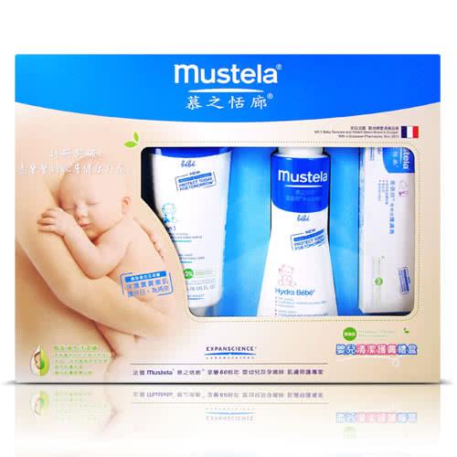Mustela慕之恬廊 嬰兒清潔護膚禮盒