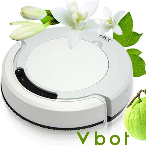 Vbot 智慧型複合香氛掃地機器人(掃+擦+吸)公主機(淺灰)
