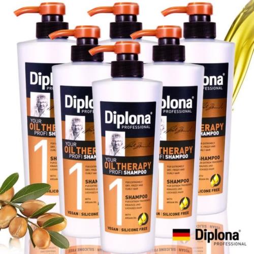 德國Diplona摩洛哥堅果油洗髮乳600ml(超值六入)