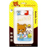 Rilakkuma 拉拉熊 HTC One A9 彩繪透明保護軟套-巴黎鐵塔