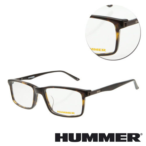 【HUMMER】方框琥珀板材光學眼鏡(02-H2-311w-C2)