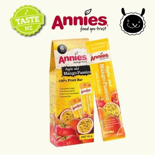 【壽滿趣- 紐西蘭原裝進口】Annies 全天然水果條(百香芒果15gm x 6片)