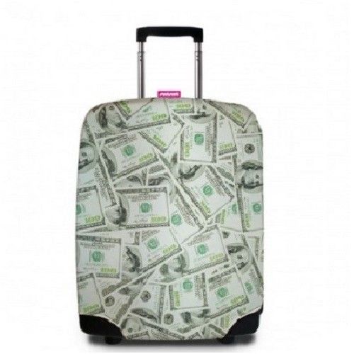 【SUITSUIT】行李箱套 - 美鈔滿天飛 Dollar-行動