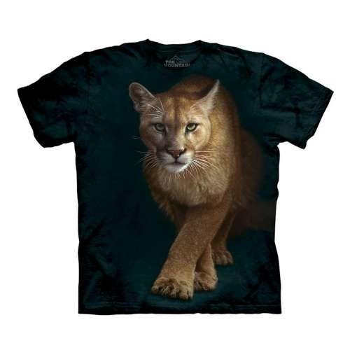 【摩達客】-美國進口The Mountain  狩獵獅 純棉環保短袖T恤