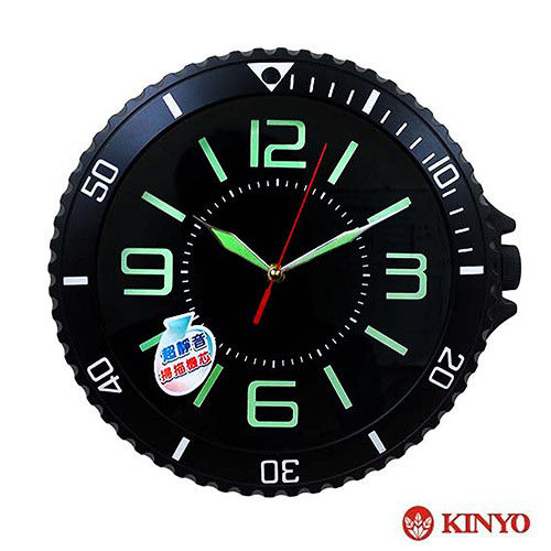 【KINYO】12吋手錶型創意掛鐘(CL-150)