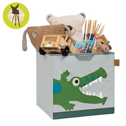 德國Lassig玩具儲物箱-小鱷魚