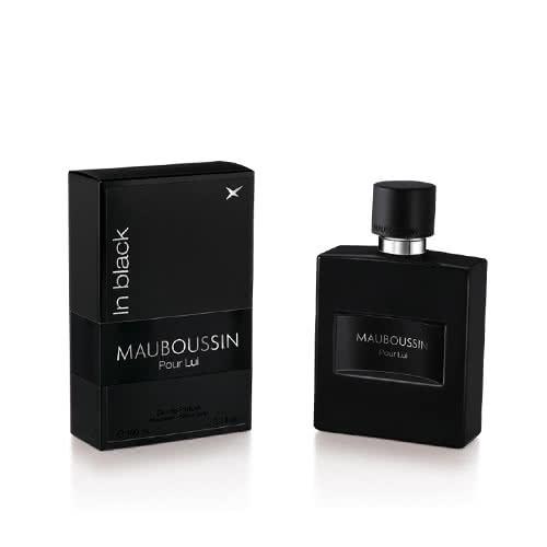 【效期2021.12.31】MAUBOUSSIN Pour Lui In Black 夢寶星黑色絕對男性淡香精 50ml