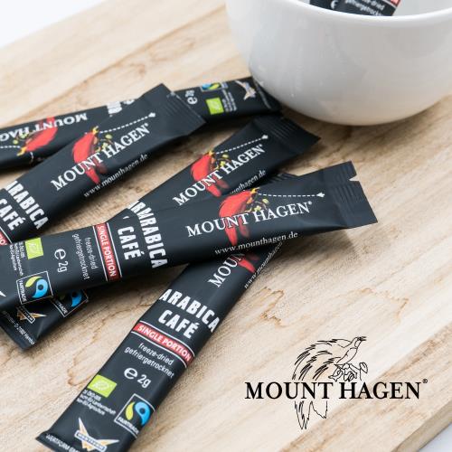 【Mount Hagen】德國進口 有機即溶咖啡粉(2g x 250包/箱)