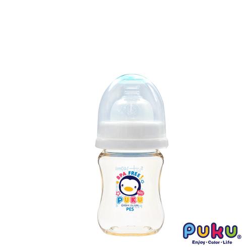 任-PUKU藍色企鵝 實感寬口PES奶瓶-140ml