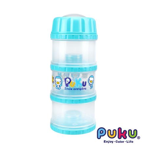 任-PUKU藍色企鵝 獨立大三層PP奶粉盒(水色)