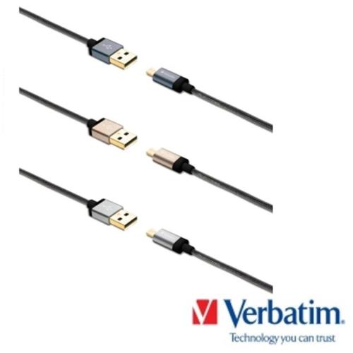 Verbatim 威寶 Micro USB Cable 圓線/尼龍編織線(200cm)-3色