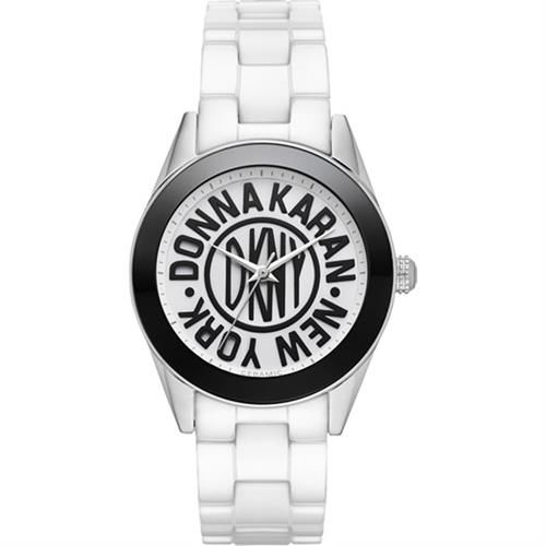 DKNY 紐約時尚25週年全球限量陶瓷腕錶-36mm NY2154